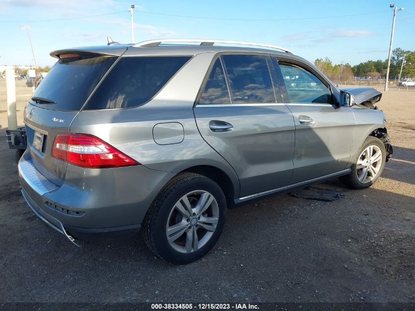 2013 MERCEDES-BENZ ML 350 4MATIC 4JGDA5HB4DA252721