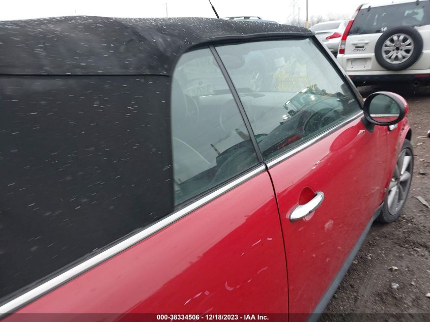 2015 MINI CONVERTIBLE COOPER WMWZN3C54FT266823