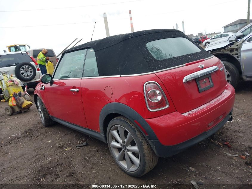 2015 MINI CONVERTIBLE COOPER WMWZN3C54FT266823
