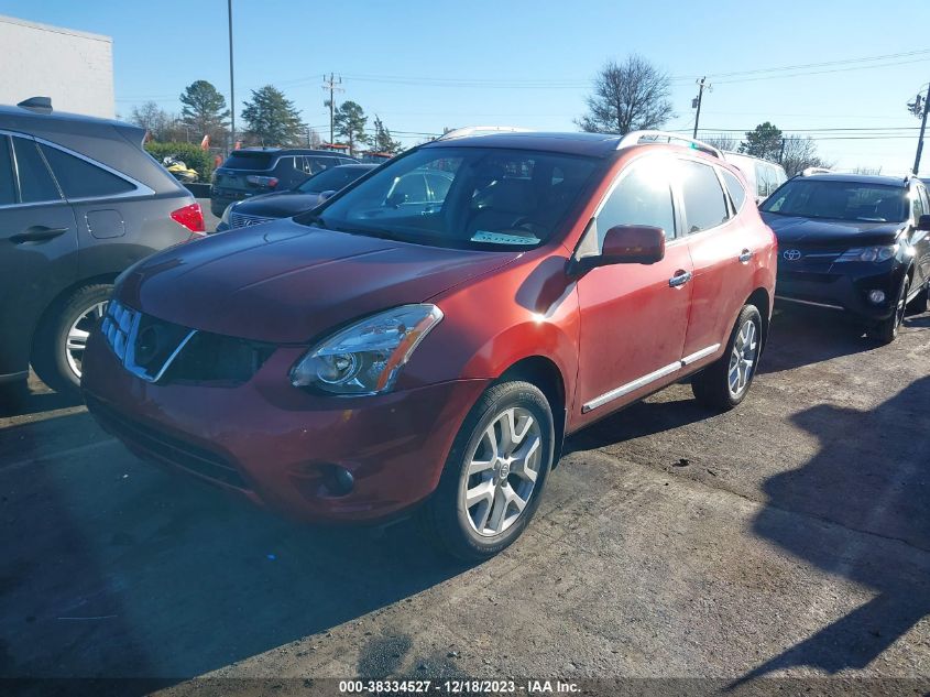 2013 NISSAN ROGUE SV W/SL PKG - JN8AS5MT8DW508434