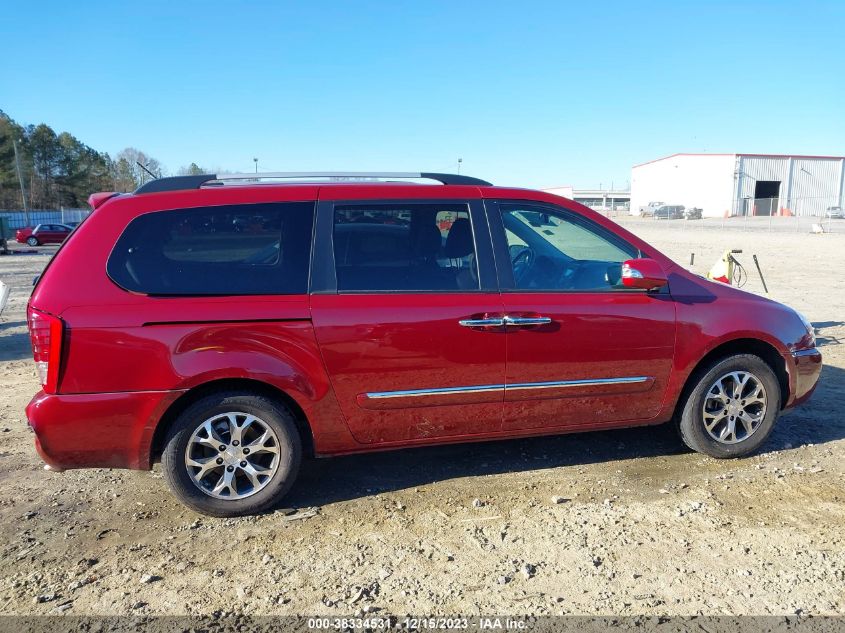 2014 KIA SEDONA EX - KNDMH4C72E6587655