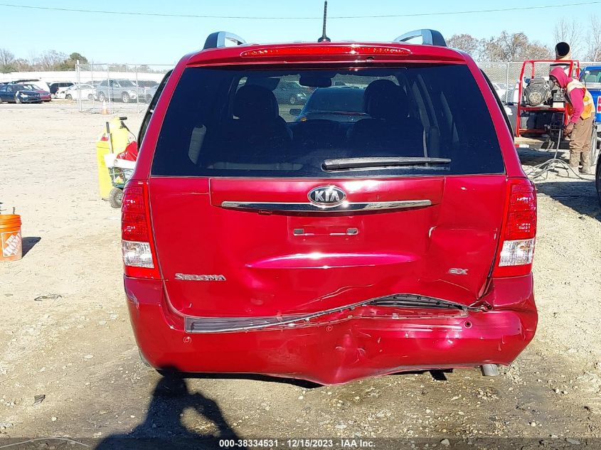 2014 KIA SEDONA EX - KNDMH4C72E6587655