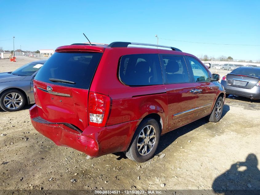 2014 KIA SEDONA EX - KNDMH4C72E6587655