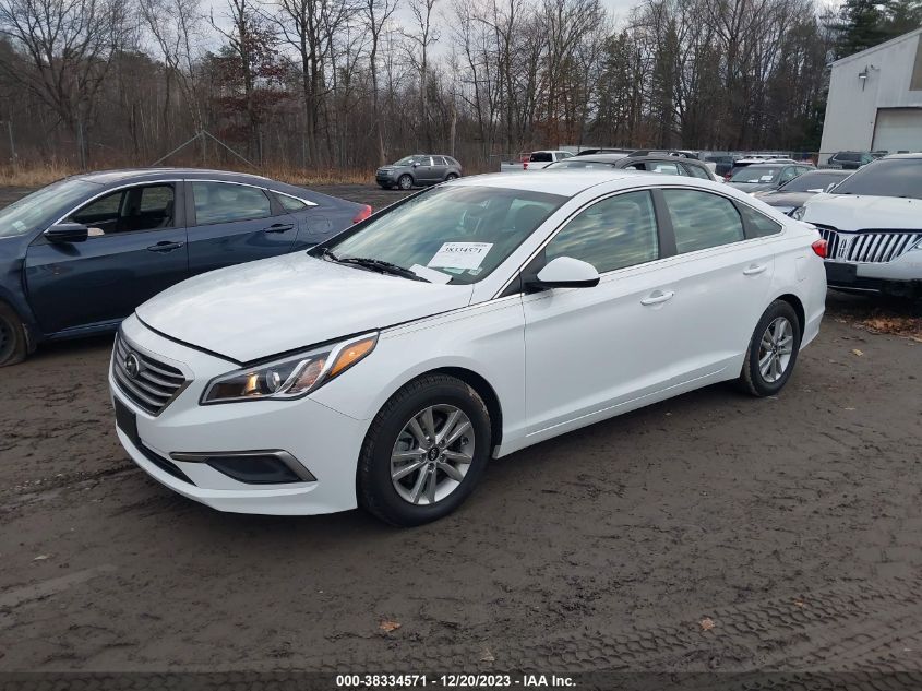 2017 HYUNDAI SONATA - 5NPE24AFXHH588112