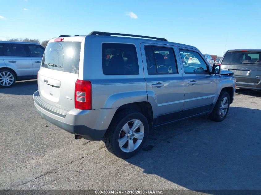 2014 JEEP PATRIOT LATITUDE - 1C4NJPFB3ED737780