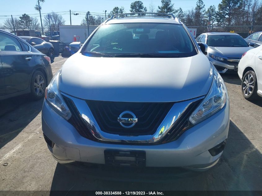 2016 NISSAN MURANO HYBRID SL 5N1CZ2MG1GN151959