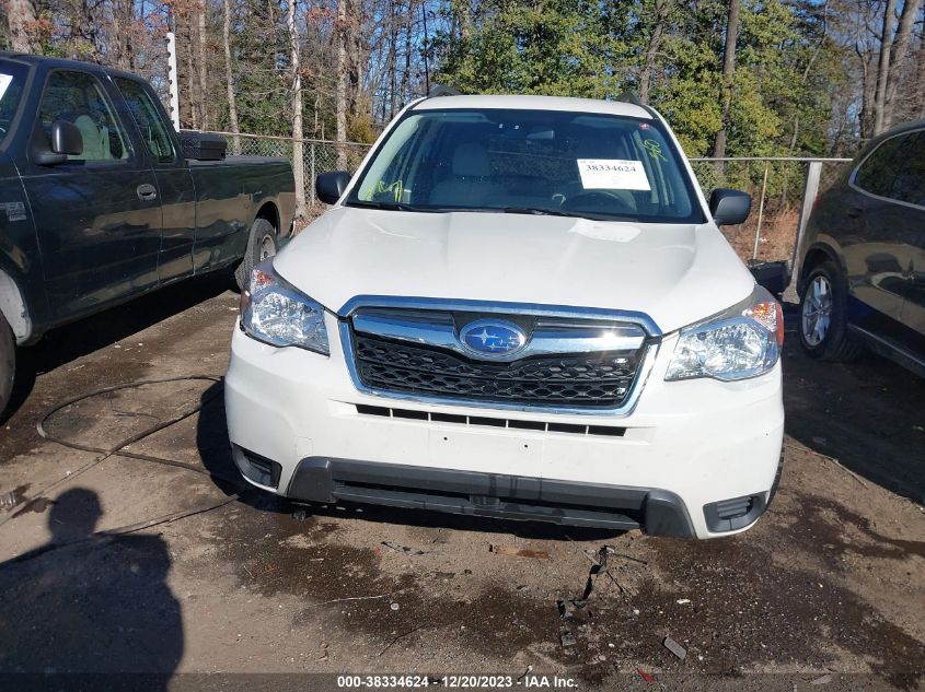 2016 SUBARU FORESTER 2.5I - JF2SJABCXGH523543