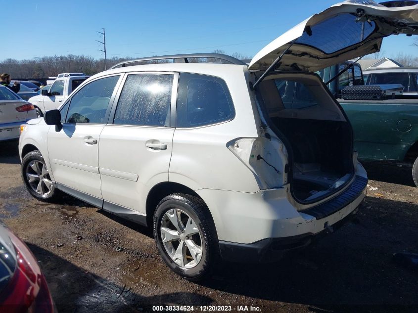 2016 SUBARU FORESTER 2.5I - JF2SJABCXGH523543