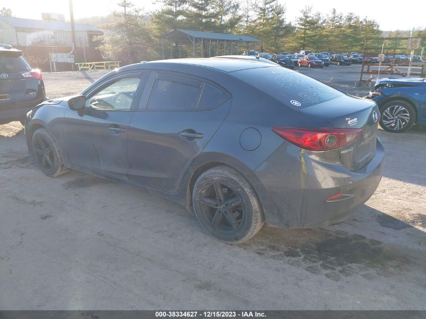 2015 MAZDA MAZDA3 I SPORT - 3MZBM1U74FM127072