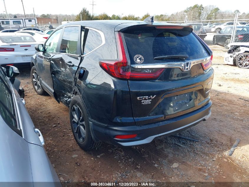 2021 HONDA CR-V HYBRID EX - 7FART6H52ME018545