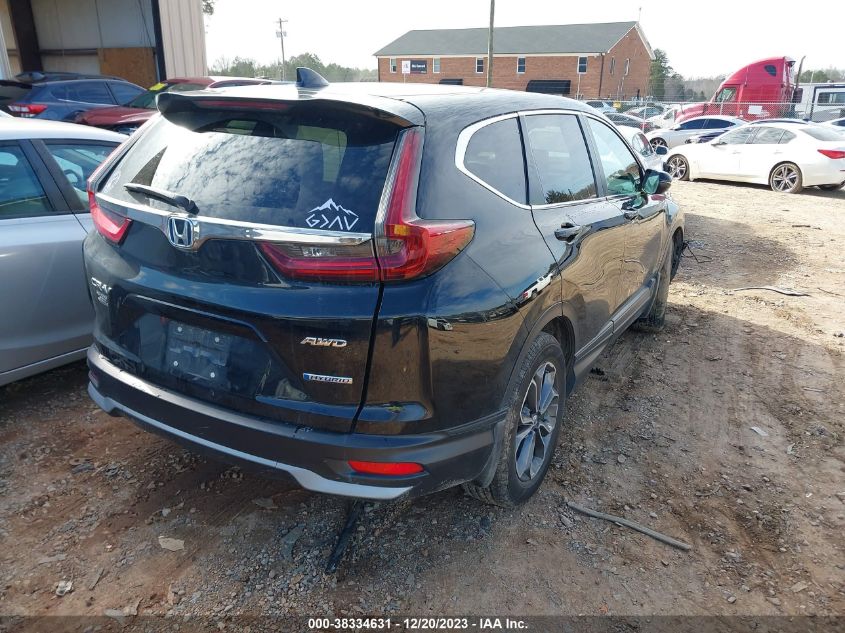 2021 HONDA CR-V HYBRID EX - 7FART6H52ME018545