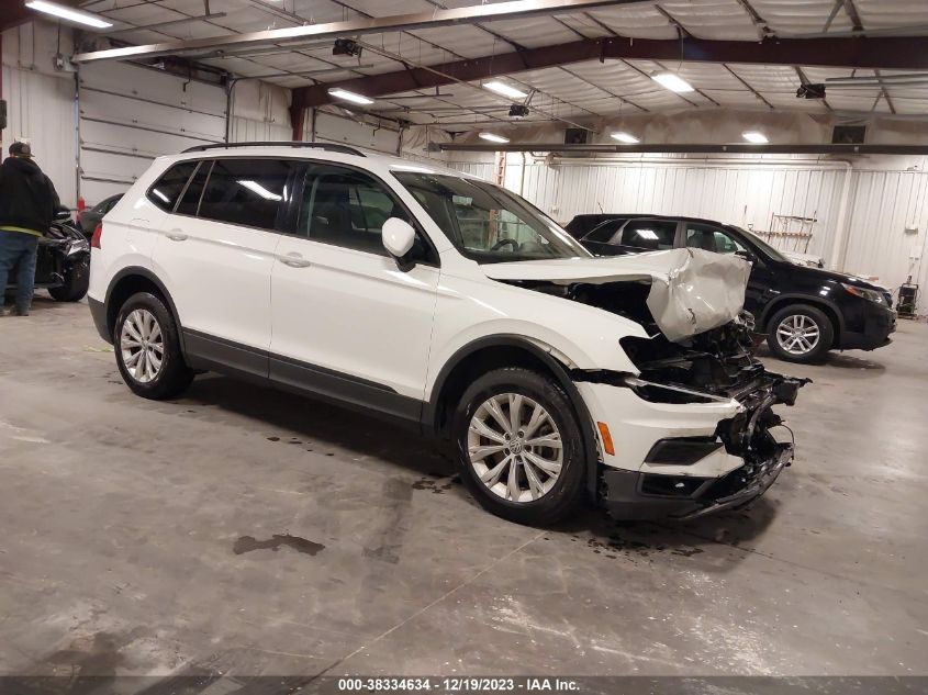 2018 VOLKSWAGEN TIGUAN 2.0T S - 3VV0B7AX8JM016719