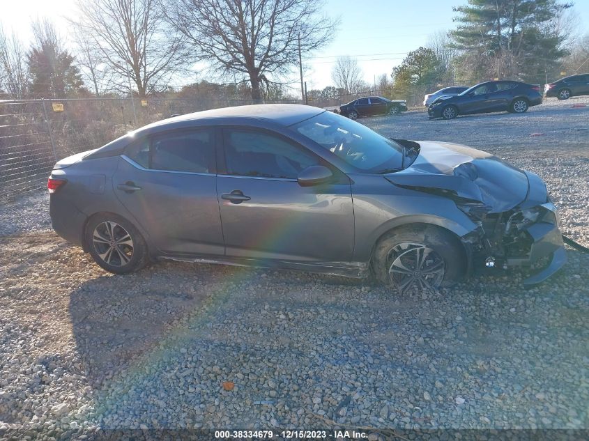 2022 NISSAN SENTRA SV XTRONIC CVT - 3N1AB8CV2NY247928