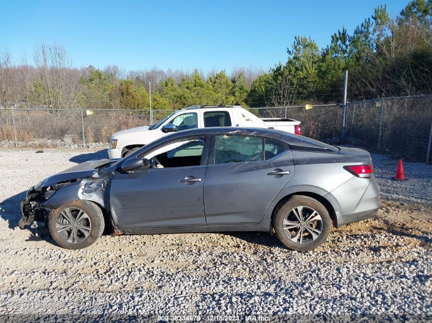 2022 NISSAN SENTRA SV XTRONIC CVT - 3N1AB8CV2NY247928