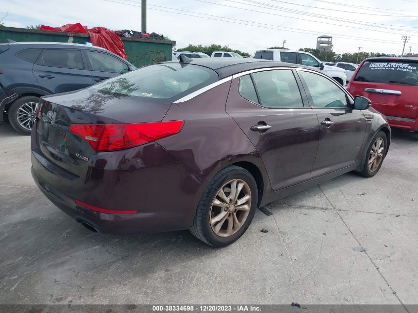 2013 KIA OPTIMA EX - 5XXGN4A71DG216267