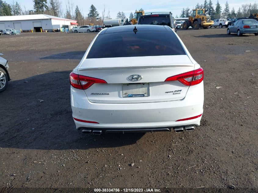 2015 HYUNDAI SONATA LIMITED 2.0T - 5NPE34AB6FH242985