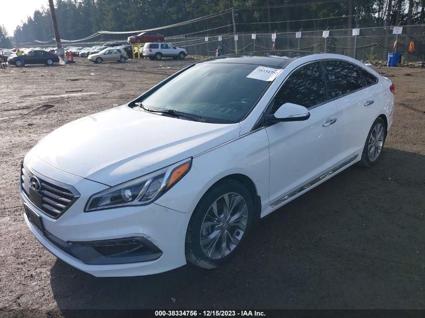 2015 HYUNDAI SONATA LIMITED 2.0T - 5NPE34AB6FH242985