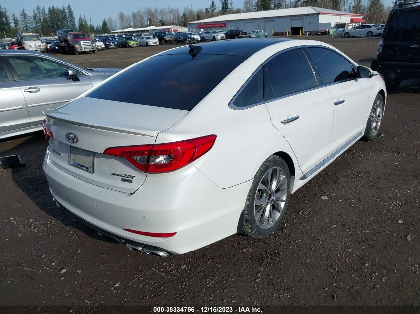 2015 HYUNDAI SONATA LIMITED 2.0T - 5NPE34AB6FH242985