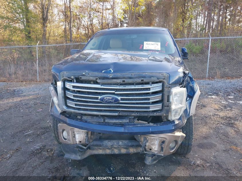 2014 FORD F-150 LARIAT - 1FTFW1EF2EKE94689