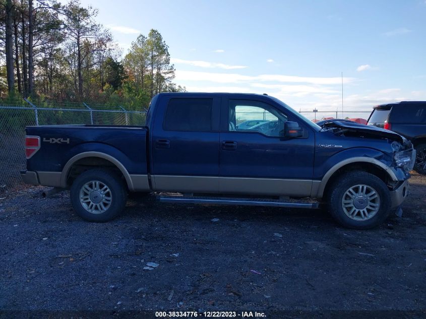 2014 FORD F-150 LARIAT - 1FTFW1EF2EKE94689