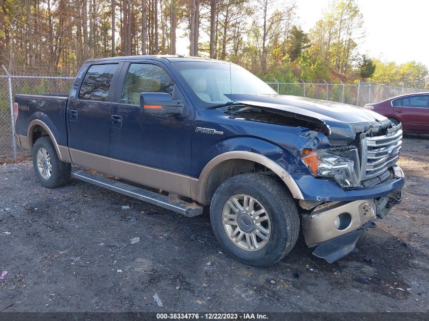 2014 FORD F-150 LARIAT - 1FTFW1EF2EKE94689