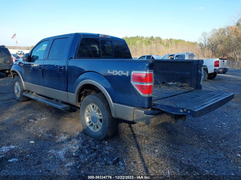 2014 FORD F-150 LARIAT - 1FTFW1EF2EKE94689