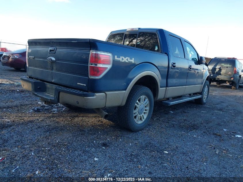 2014 FORD F-150 LARIAT - 1FTFW1EF2EKE94689
