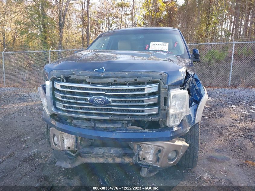 2014 FORD F-150 LARIAT - 1FTFW1EF2EKE94689