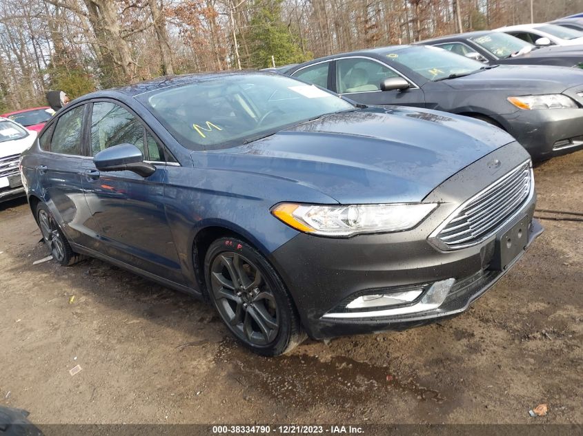 2018 FORD FUSION SE - 3FA6P0HD8JR107432