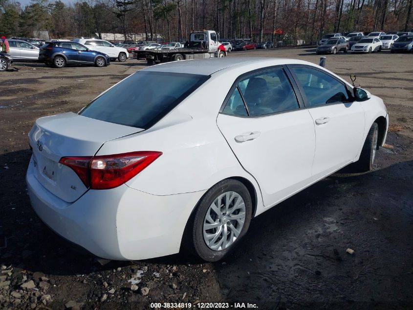 2017 TOYOTA COROLLA LE - 2T1BURHE5HC866554