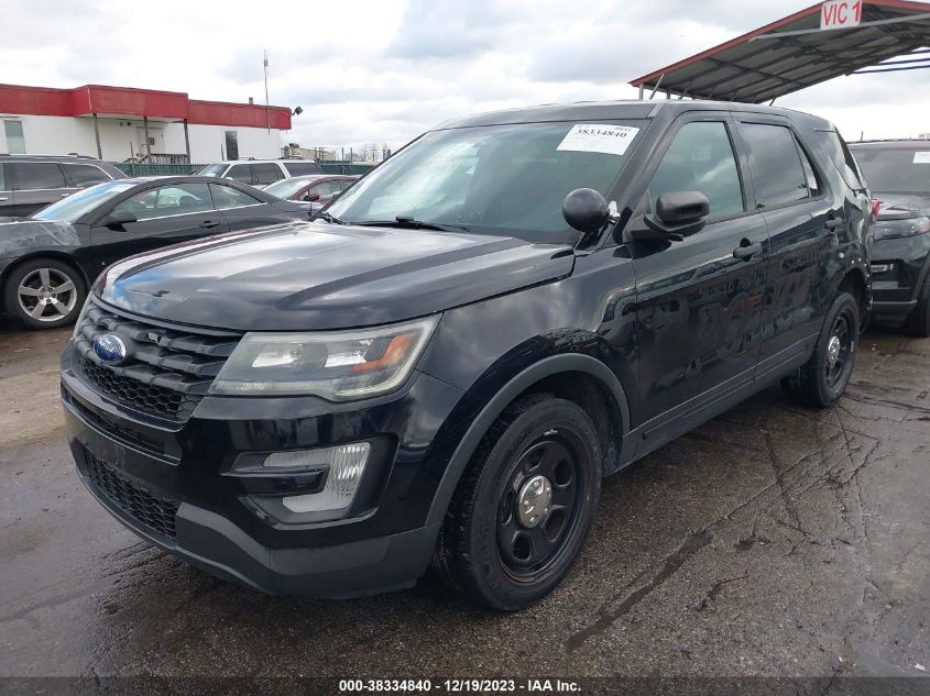 2016 FORD UTILITY POLICE INTERCEPTOR POLICE INTERCEPTOR 1FM5K8AR6GGD31092