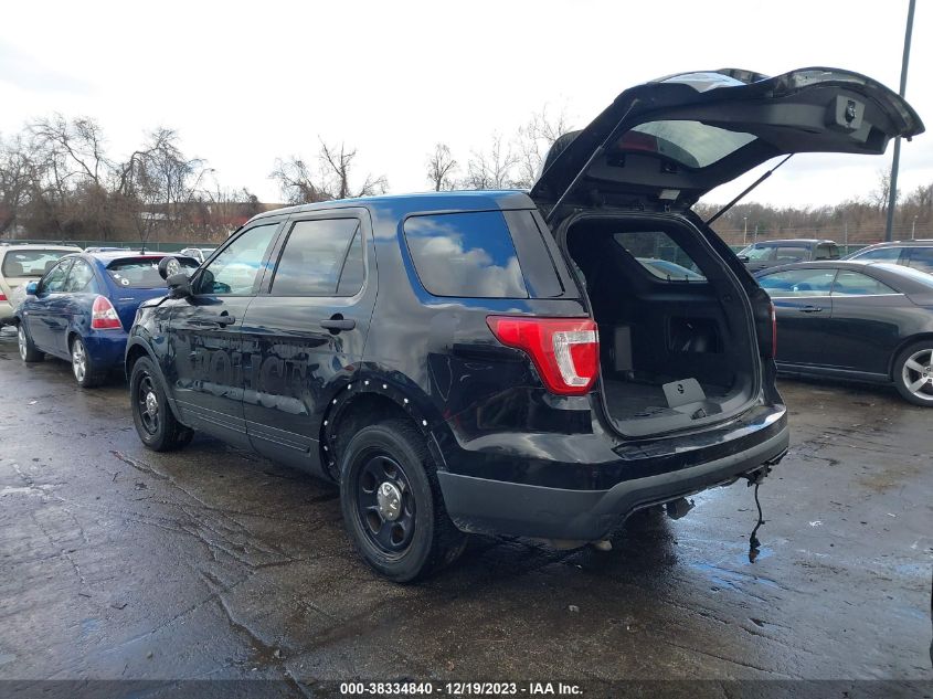2016 FORD UTILITY POLICE INTERCEPTOR POLICE INTERCEPTOR 1FM5K8AR6GGD31092