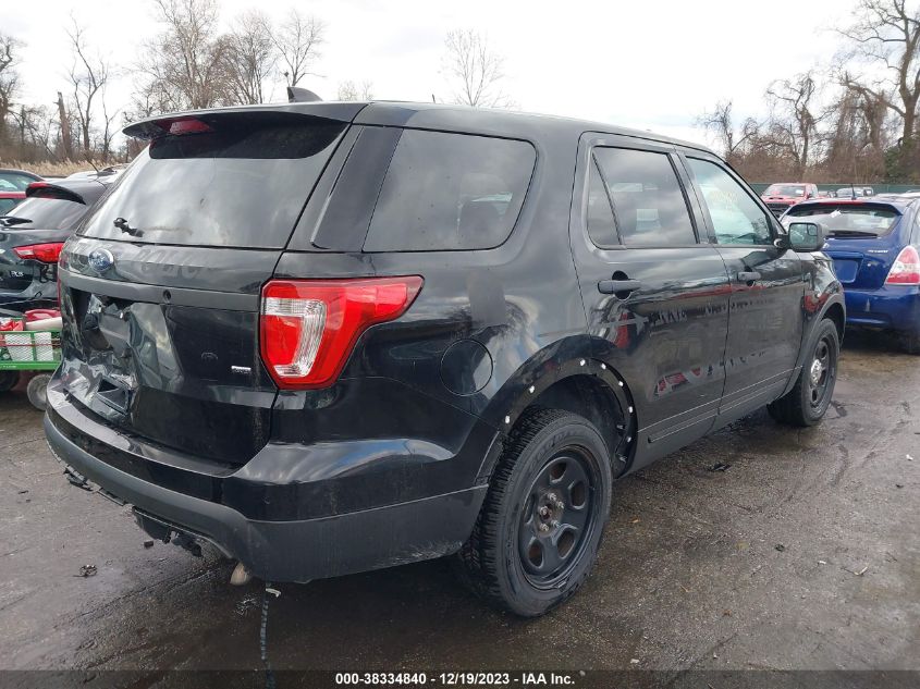 2016 FORD UTILITY POLICE INTERCEPTOR POLICE INTERCEPTOR 1FM5K8AR6GGD31092