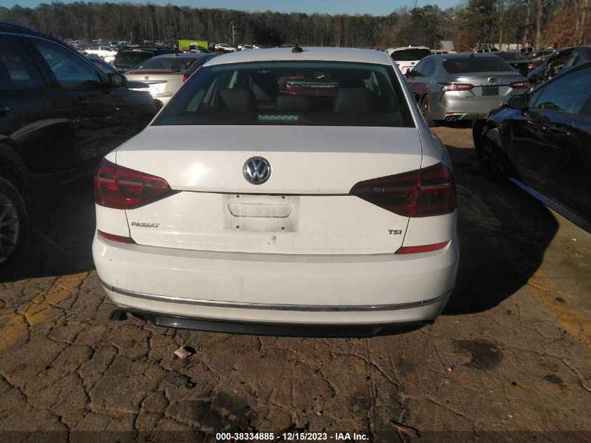 2018 VOLKSWAGEN PASSAT 2.0T R-LINE/2.0T S - 1VWAA7A31JC019317