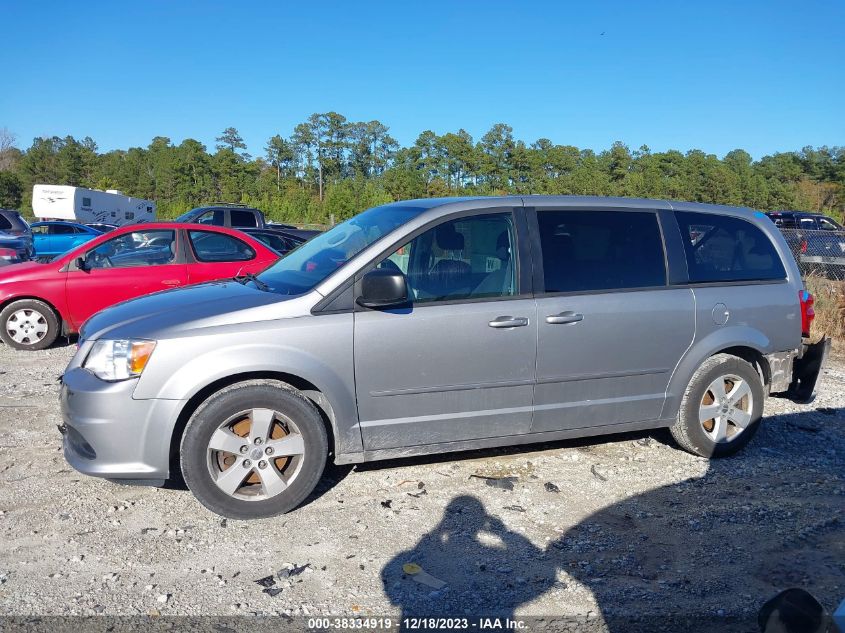 2013 DODGE GRAND CARAVAN SE - 2C4RDGBG8DR602705