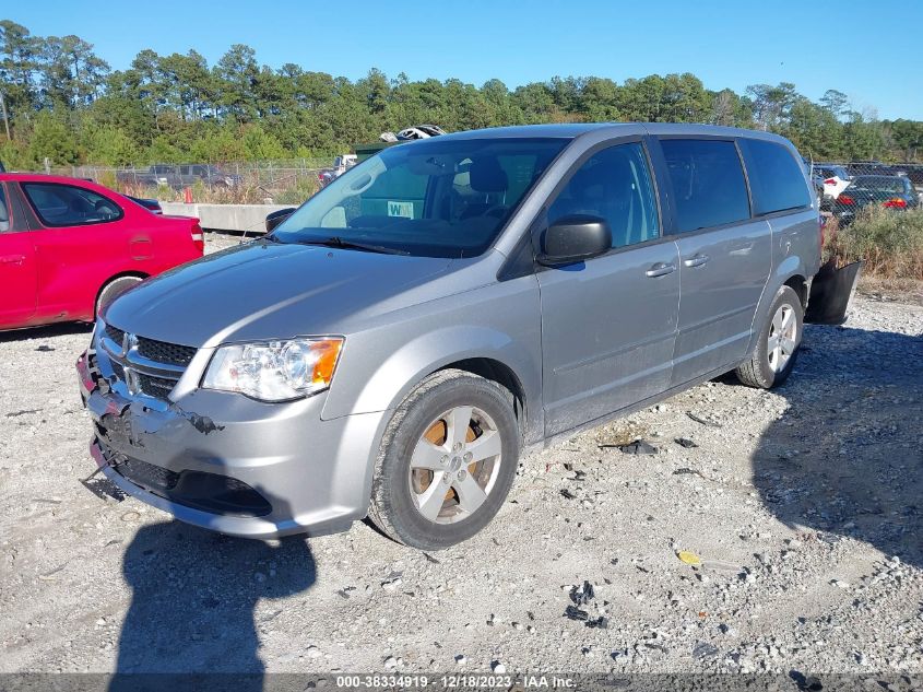 2013 DODGE GRAND CARAVAN SE - 2C4RDGBG8DR602705