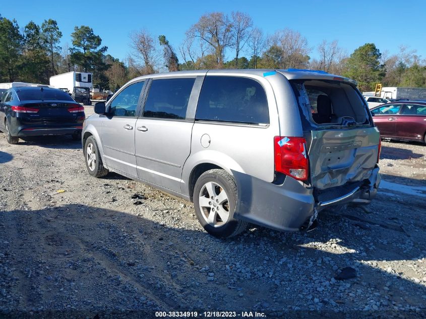 2013 DODGE GRAND CARAVAN SE - 2C4RDGBG8DR602705