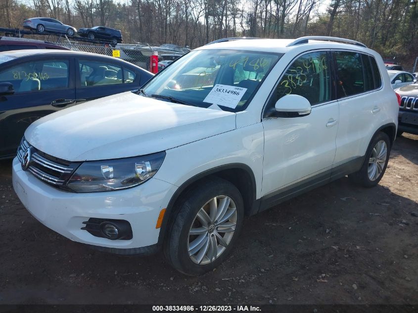 2015 VOLKSWAGEN TIGUAN SEL - WVGBV7AX5FW516922