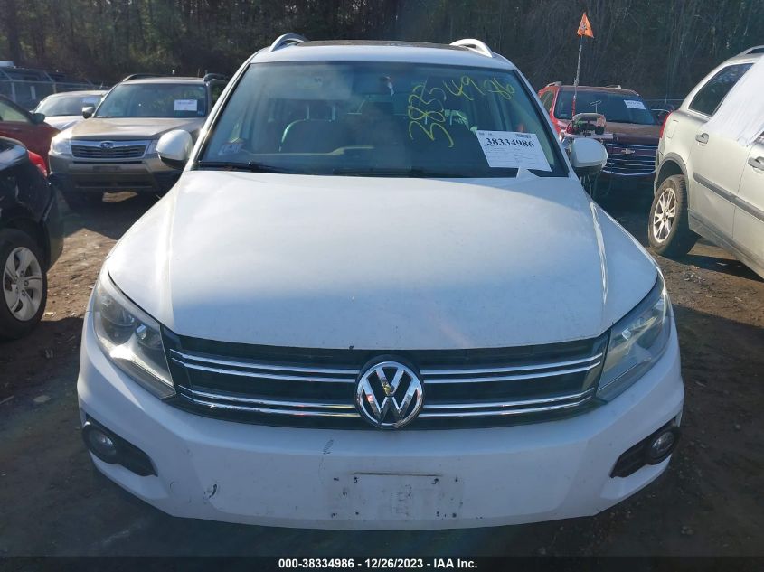 2015 VOLKSWAGEN TIGUAN SEL - WVGBV7AX5FW516922