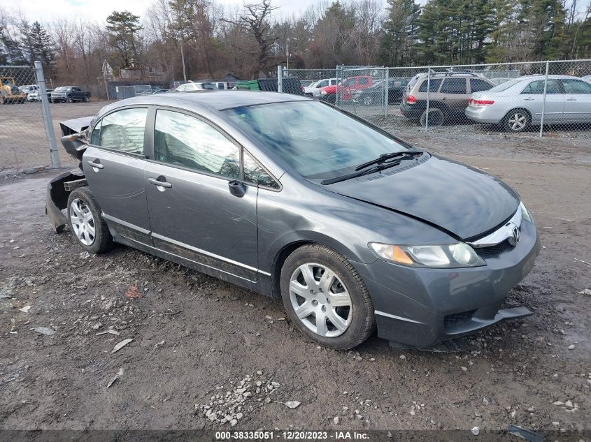 2HGFA1F55AH316976 | 2010 HONDA CIVIC