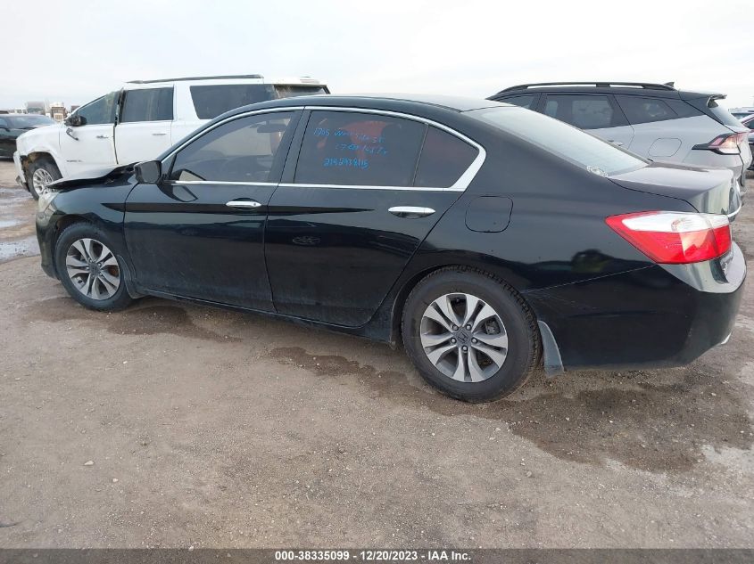 2013 HONDA ACCORD LX - 1HGCR2F35DA131684