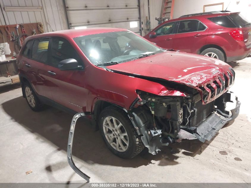 2014 JEEP CHEROKEE SPORT - 1C4PJLAB8EW194357