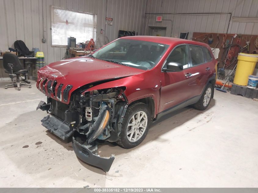2014 JEEP CHEROKEE SPORT - 1C4PJLAB8EW194357