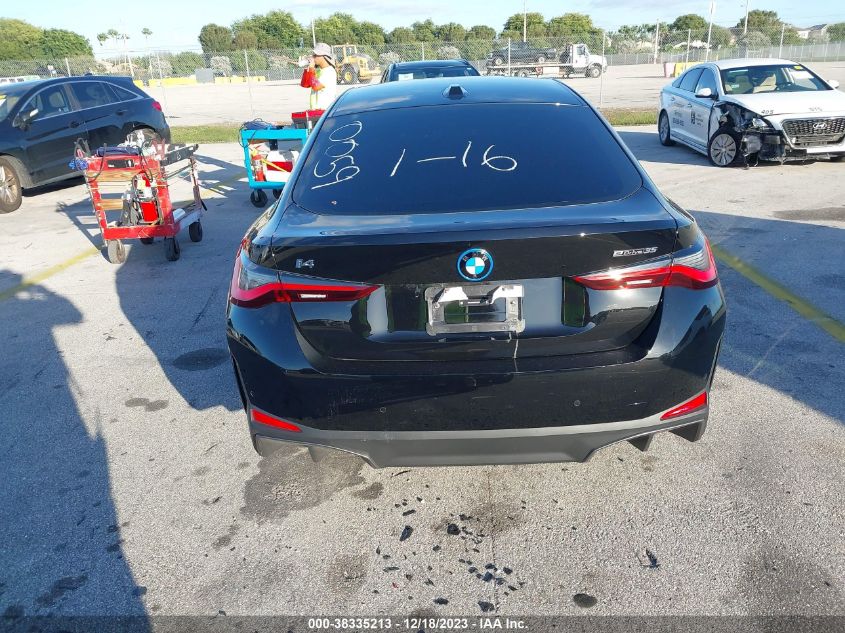 2023 BMW I4 EDRIVE35 - WBY43AW03PFR40059