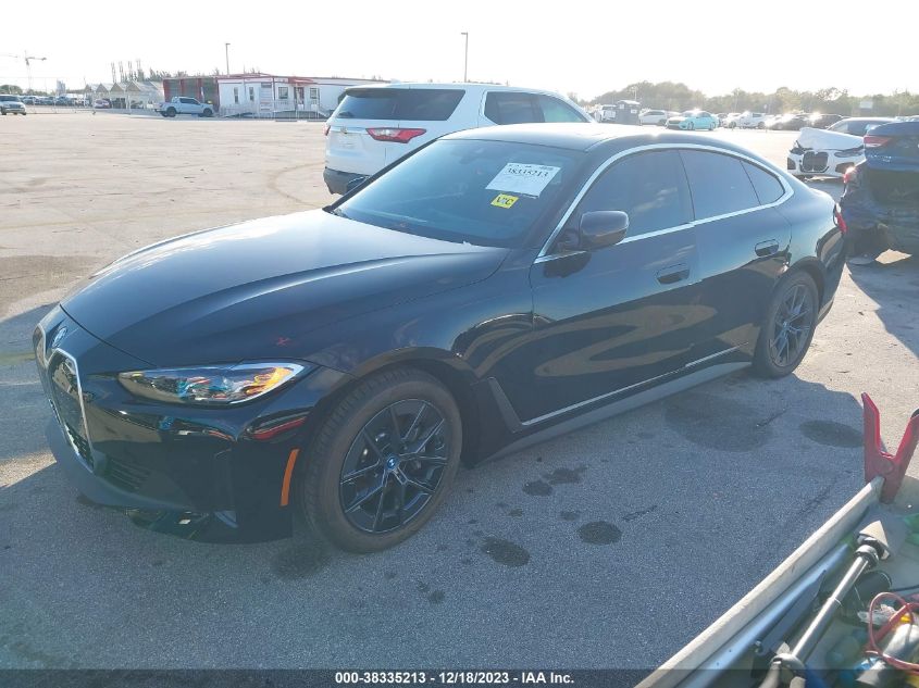 2023 BMW I4 EDRIVE35 - WBY43AW03PFR40059