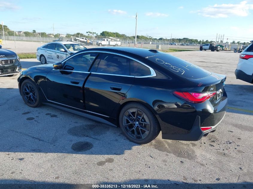 2023 BMW I4 EDRIVE35 - WBY43AW03PFR40059