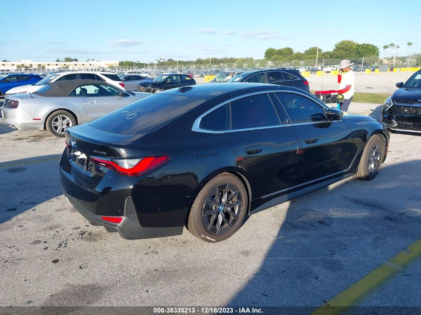 2023 BMW I4 EDRIVE35 - WBY43AW03PFR40059
