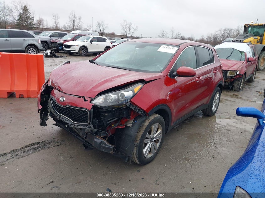 VIN KNDPMCAC0H7250922 2017 KIA SPORTAGE LX
