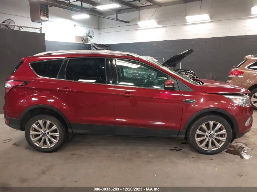 2017 FORD ESCAPE TITANIUM - 1FMCU9J95HUD22555