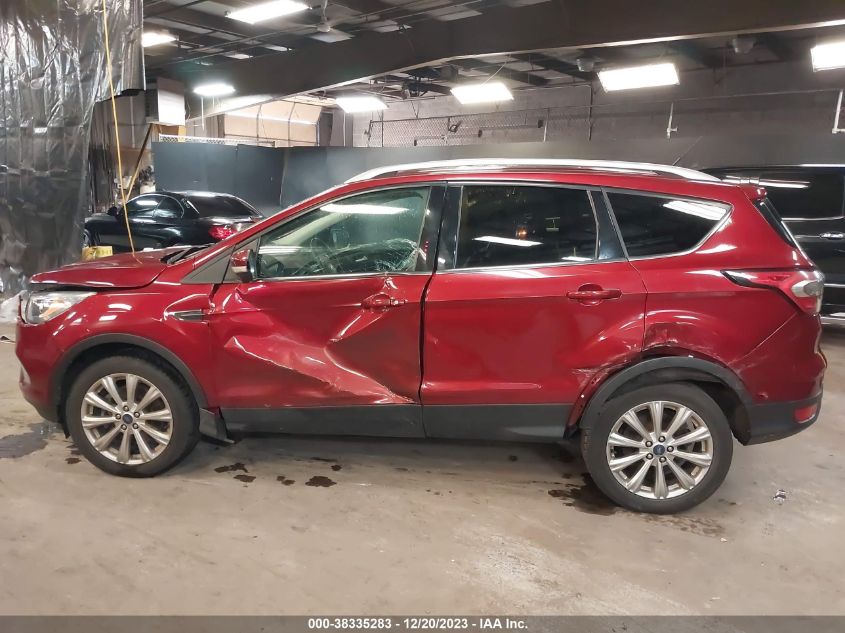 2017 FORD ESCAPE TITANIUM - 1FMCU9J95HUD22555